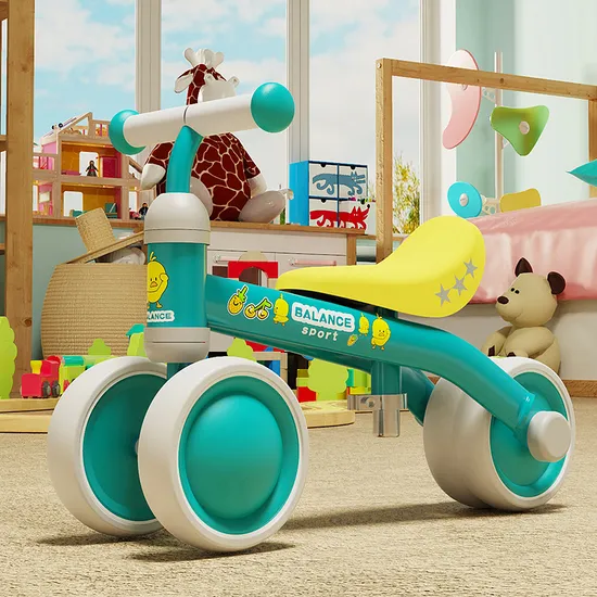 Multi Functional 2 in 1 Ride on Toy Running Bike Classic Kids Balance Bike Designed for 2 Years Old Baby