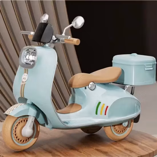 Vespa Licensed 12V Electric Kids Motorcycle Bike Toy